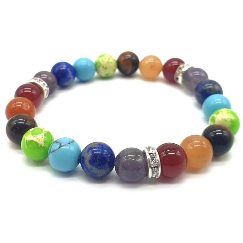 Bracelet d'harmonisation des 7 chakras